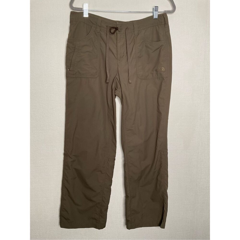 The North Face‎ Pants Womens size 10 Horizon Tempest Olive Hiking Convertible